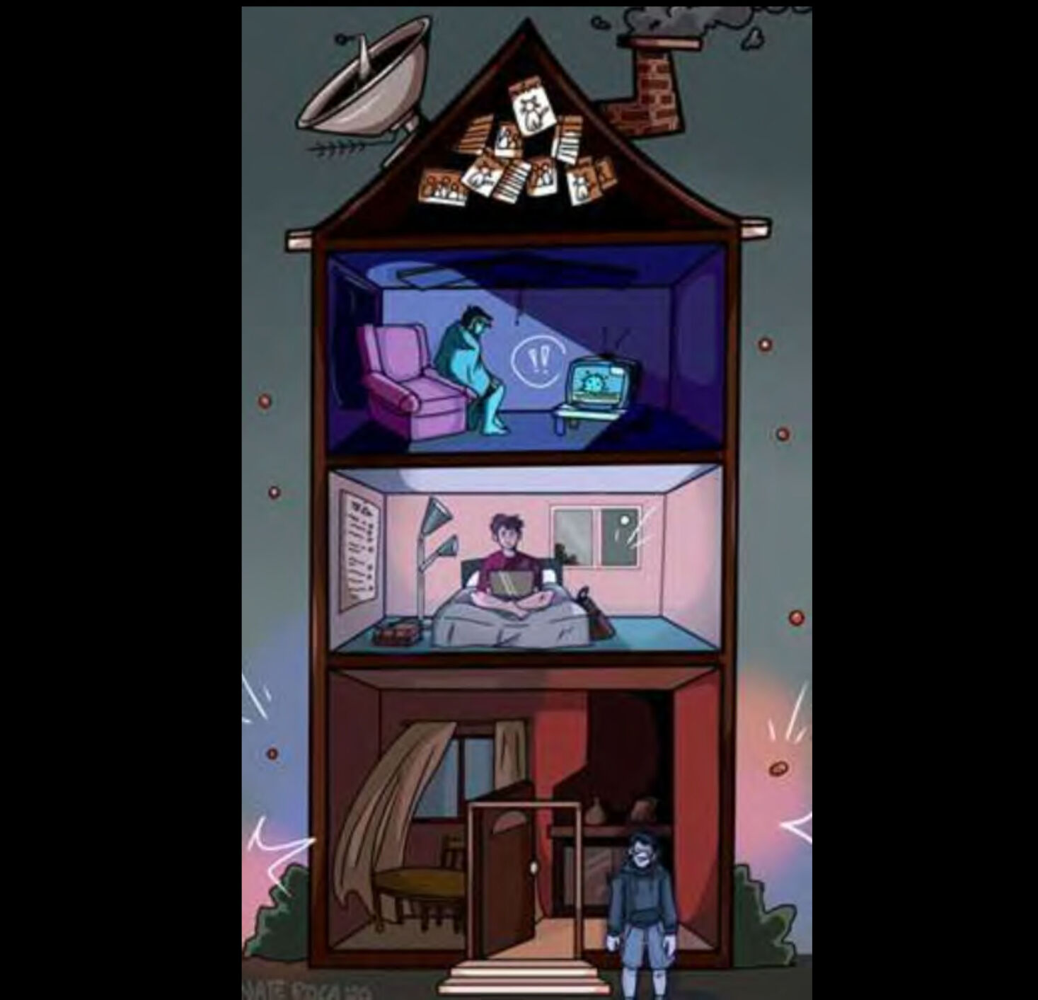 "Shelter in Place" by Nathaniel Roca-Avila, Mount Tabor High